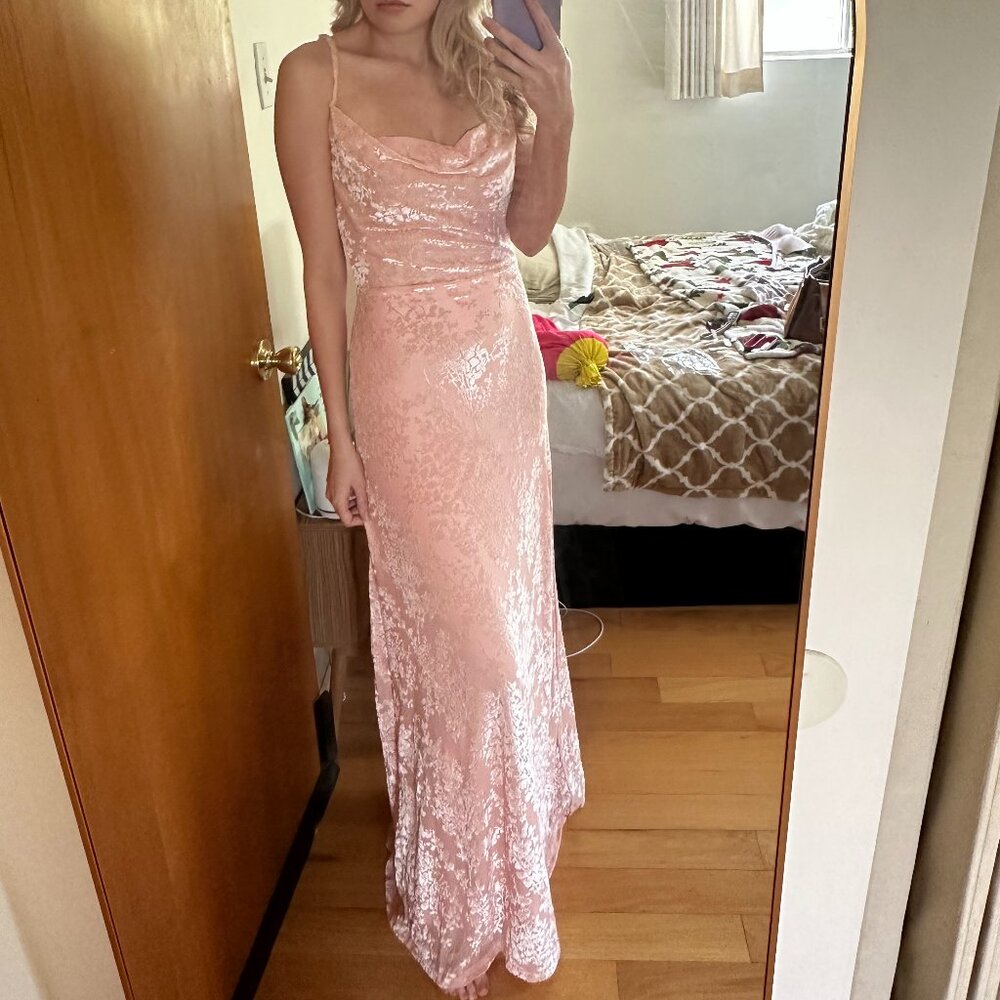 AMIYA MAXI DRESS PINK (Princess Polly)